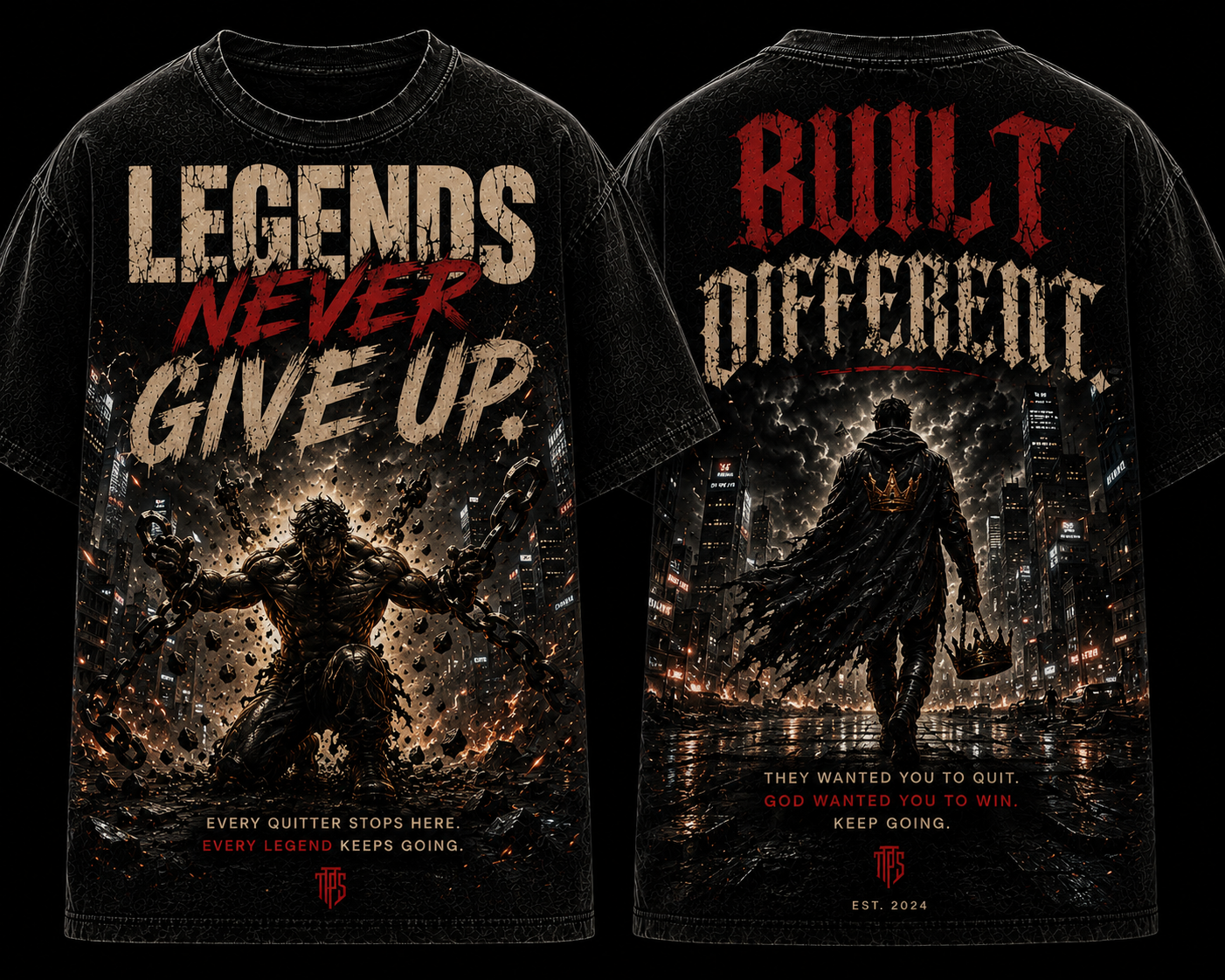 Legends Never Give Up